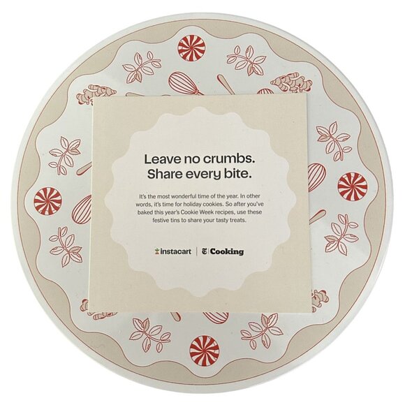 Instacart x NYT Cooking Cookie Tin Set Nesting Baking Gift New York Times - Picture 2 of 4
